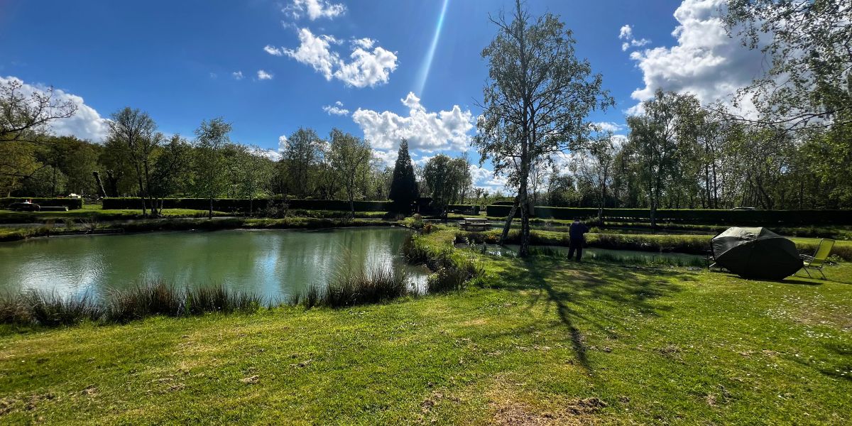 trout fishing pond rental in france