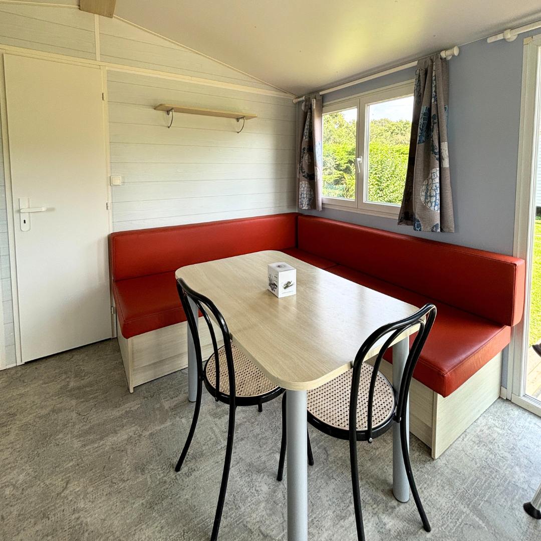 salon mobil-home 2 chambres