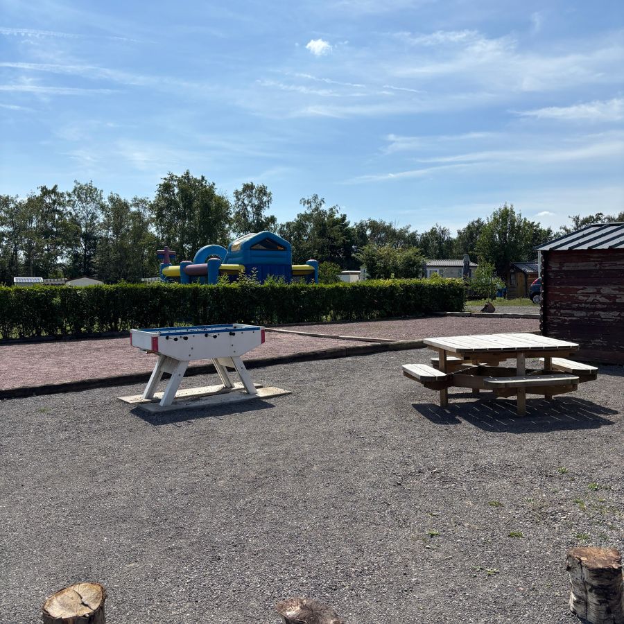 Aire de jeux camping