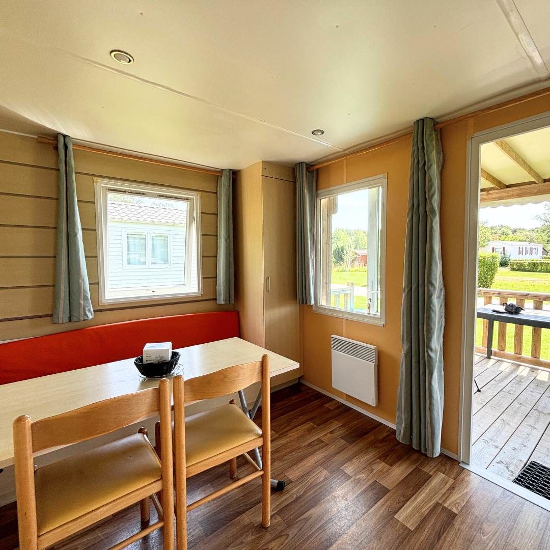 salon mobil-home 1 chambre