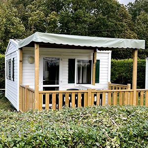 Camping sur Helfaut mobil-home 1 chambre