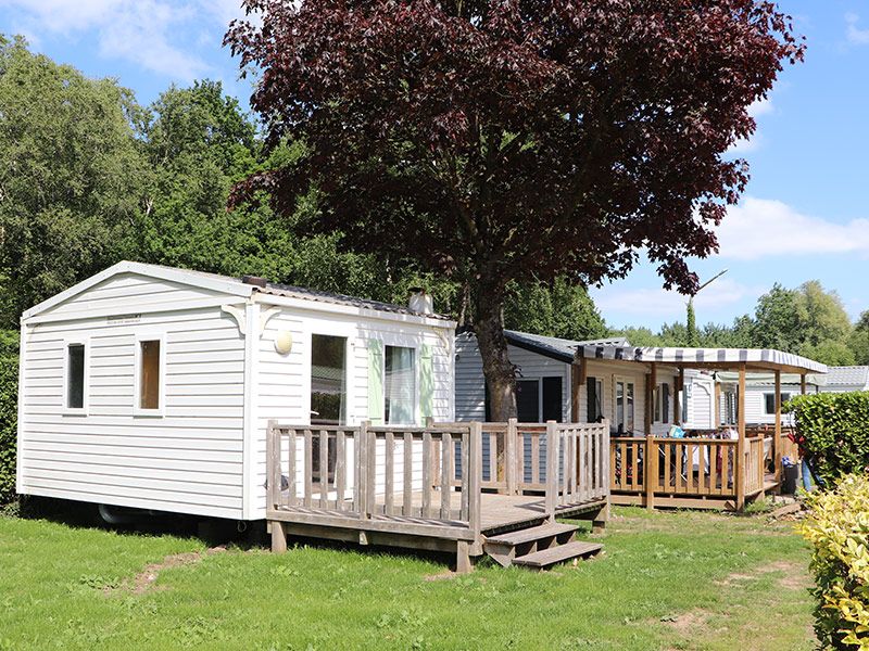 Nos mobil-homes au camping